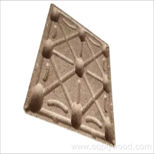 Affordable Eco-Friendly 4-Way Compressed Wood Pallet for Global Shipping